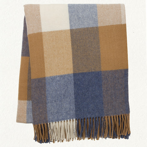 The color palate of this plaid throw is great and very camp-inspired.
(shopterrain.com) The color palate of this plaid throw is great and very camp-inspired.
(shopterrain.com)