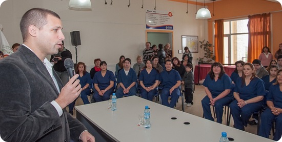 El Intendente felicitó a los nuevos profesionales y los incentivó a ser parte del sistema municipal de salud
