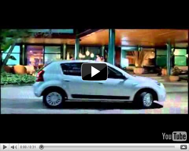 Video – Comercial do Renault Sandero 2012