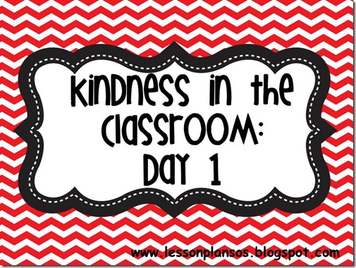 Kindness in the Classroom