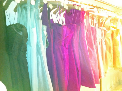 J.Crew has bridesmaid dresses in every color of the rainbow. J.Crew has bridesmaid dresses in every color of the rainbow.