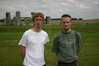 Douglas and Glenn at Stonehenge