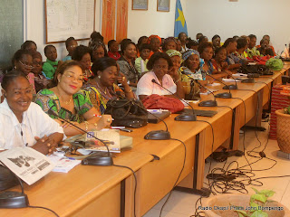 Des femmes candidates aux législatives 2011, lors d'un atelier de formation au Pnud le 26/09/2011 à Kinshasa. Radio Okapi/ Ph. John Bompengo