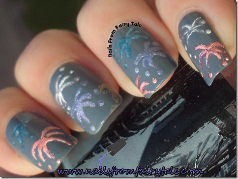 nail art fireworks 3