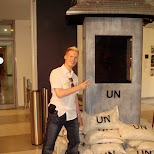 matt at a UN gatekeeper house in New York City, New York, United States