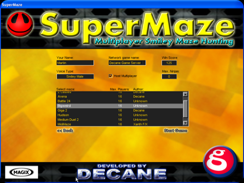 supermaze start