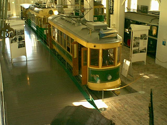 Tram museum in Helsinki