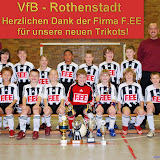 2008_10_30 Fußball E2 - Mannschaftsfoto F.EE-Trikots