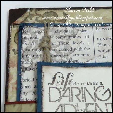 Photo 5 hemp twine at top of card
