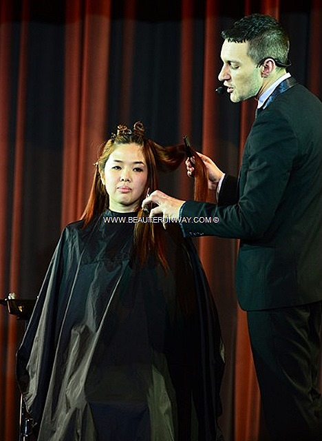 AVEDA CATWALKS FOR WATER SPRING SUMMER 2013 KEY HAIR COLOURS botanically based high performance hair care beauty products hair style perm wave natural look style japanese london runway fashion milan Collection IAN MICHAEL BLACK,