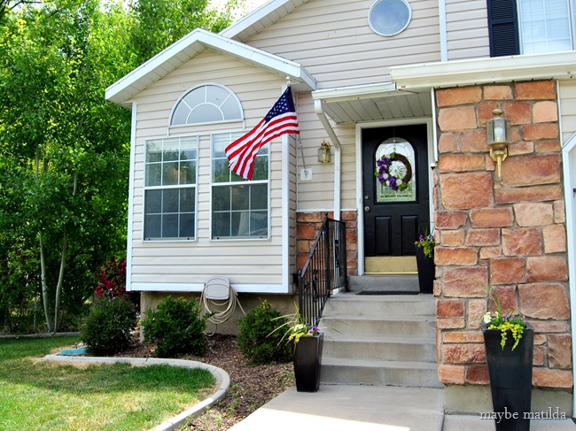 Adding major curb appeal with just a few simple changes!