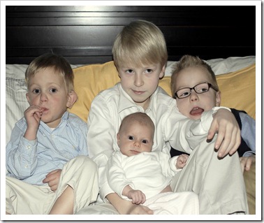 all four kids in color