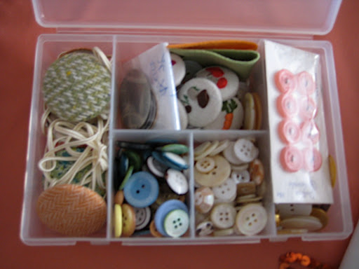 I love Corinne's super sweet sewing kit.