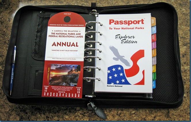 National Parks Passport and Pass - Aug 2011