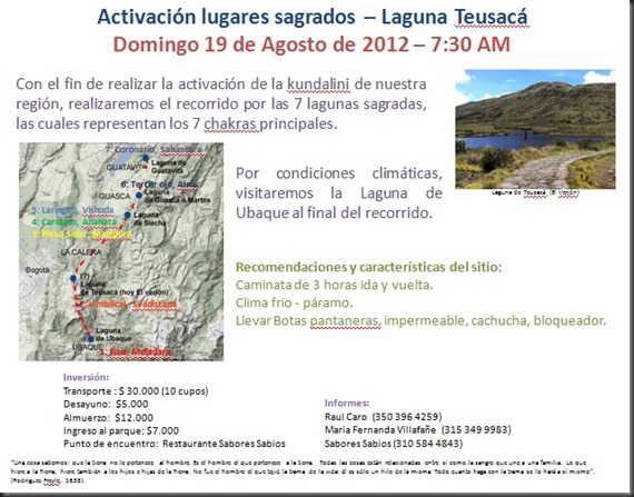 Laguna Teusaca domingo 19 08 2012 Laguna Teusaca domingo 19 08 2012