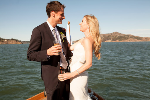 Bret wore an Armani suit, Ferragamo shirt, shoes, and belt, and an Hermes tie. Jesse sported an Alvina Valenta gown and Badgley Mischka shoes. Bret wore an Armani suit, Ferragamo shirt, shoes, and belt, and an Hermes tie. Jesse sported an Alvina Valenta gown and Badgley Mischka shoes.