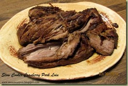 Slow Cooker Cranberry Pork Loin Slow Cooker Cranberry Pork Loin