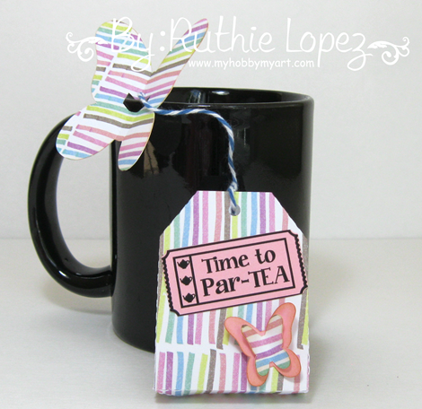 Inky Impressions - Tea Party - Ruthie Lopez - My Hobby My Art 2