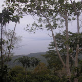 On the slopes of Rajabasa, looking down at the coast near Kalianda (Daniel Quinn, October 2009)