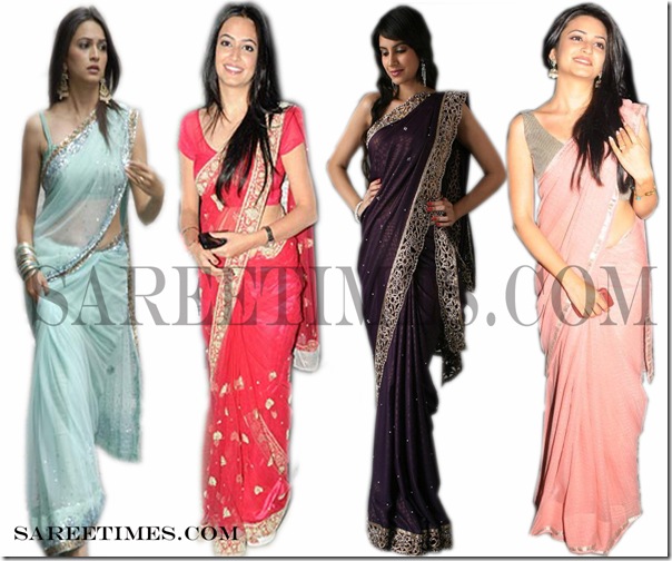 Kriti_Kharbanda_Saree_Style