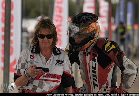 ASBK Queensland Raceway. Saturday qualifying and races.  2012 Round 3 - Support categories