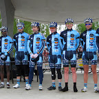 Marco Polo Cycling Donckers Koffie with New Zealander Chris Macic, Ethiopian Estifanos Gebresilassie, New Zealander and London Olympic favourite Marc Ryan, Tour de France stage winner and medalist at Olympics and World's Leon van Bon from the Netherlands,