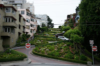 Lombard Street from the bottom
