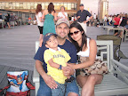 And what a nice looking family!  You're with your son, Nicholas and your wife, Marisol enjoying a beautiful 4th of July on the Starrett rooftop.