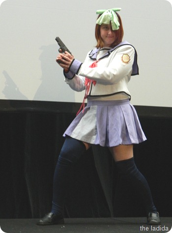 EB Expo Just 'Cos Cosplay Competition - Yuri from Angel Beats EB Expo Just 'Cos Cosplay Competition - Yuri from Angel Beats