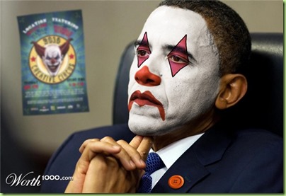 obama clown