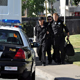 Wednesday afternoon at c.5:15PM, Sac County Sheriff units removed two subjects from an RT bus who were possibly armed. The couple was removed and detained without incident. This occured on Martin Luther King Blvd just north of 47th Ave in the north bound lane. News_120711_ArmedOnRT