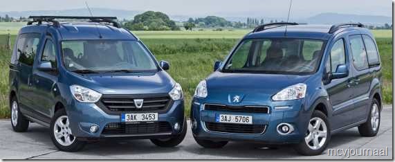 Dacia Dokker vs Peugeot Partner Teepee 02 Dacia Dokker vs Peugeot Partner Teepee 02