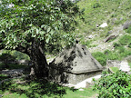 Near the waterfall