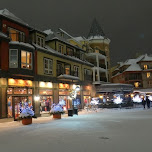 the village in Collingwood, Canada 