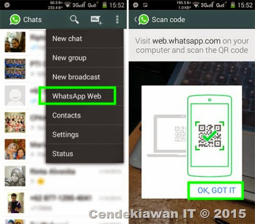 WhatsApp Android Web