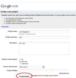 Google Project Hosting