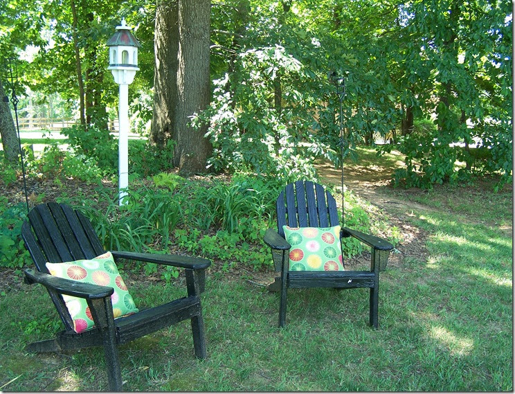 Pickles and Cheese DIY Stone Patio Landing