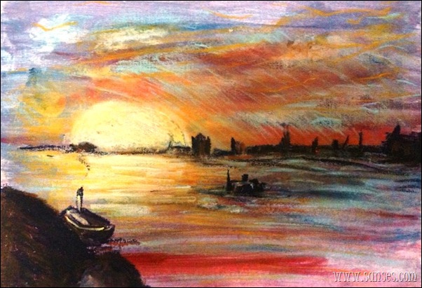 Calude Monet - Sunset