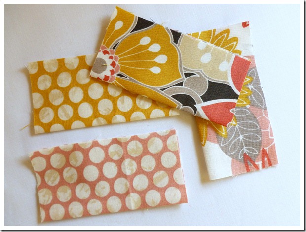 fabric block coasters 