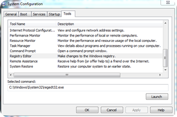 Mengakses Fasilitas Registry Editor pada Windows 7