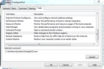 Mengakses Fasilitas Registry Editor pada Windows 7 Mengakses Fasilitas Registry Editor pada Windows 7