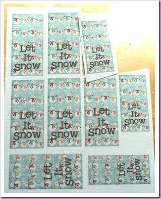 let It Snow tags