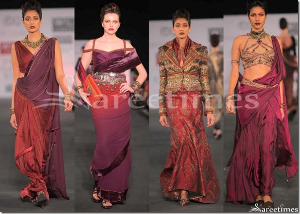 Maroon_Designer_Sarees