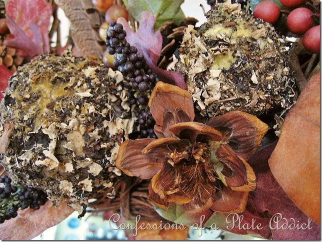 Lichen Balls and Pinecone Flowers