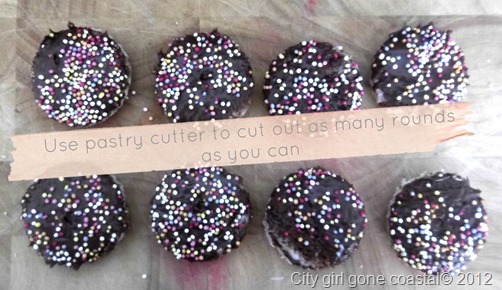 cut out bread