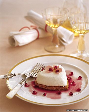 Coeurs a la Creme. (marthastewart.com)