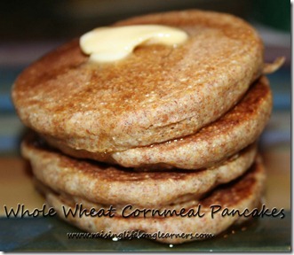 Whole Wheat Cornmeal Pancakes