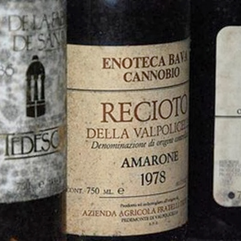 Tra i vini pregiati italiani degno di nota è l'Amarone della Valpolicella.