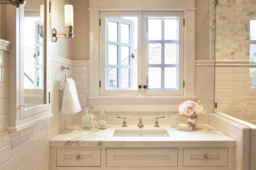 white-designer-bathroom-sink-window