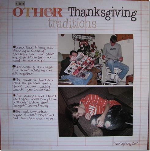22 The other Thanksgiving Traditions